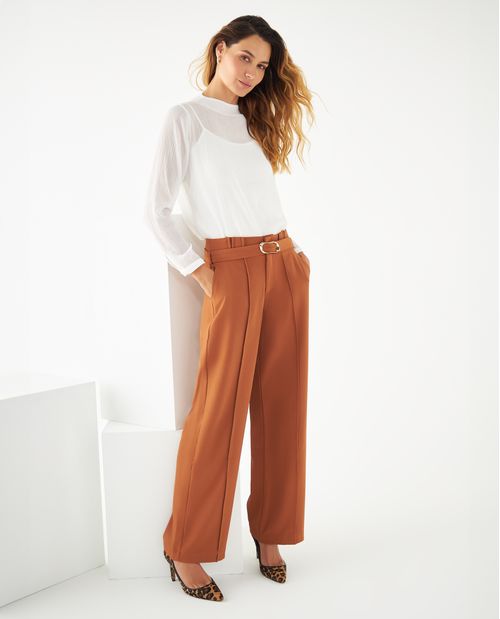 Pantalón bota recta para mujer