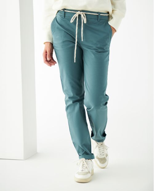 Pantalón tipo chino para mujer