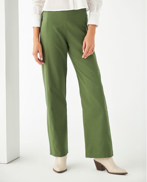 Pantalón clásico de color para mujer