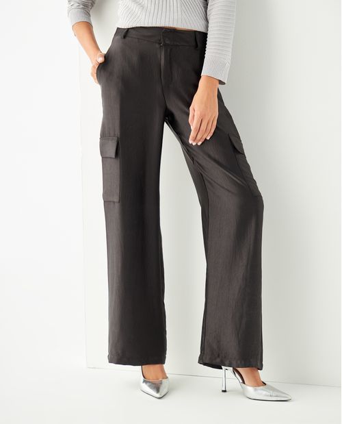 Pantalón tipo cargo para mujer