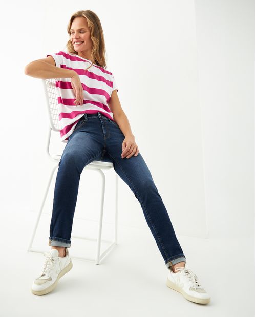 Jean Skinny cinco bolsillos para mujer