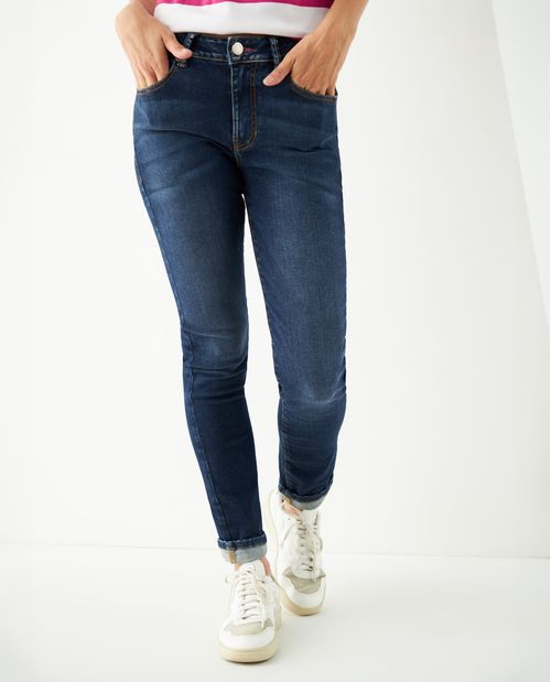 Jean Skinny cinco bolsillos para mujer