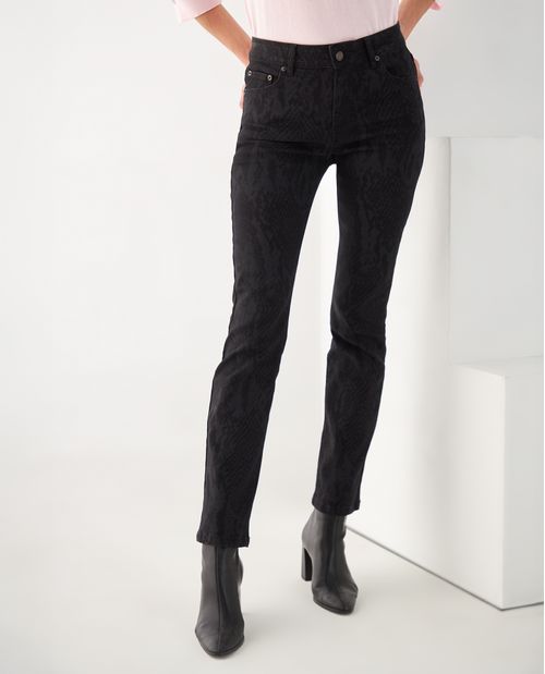 Jean Boot cut cinco bolsillos para mujer