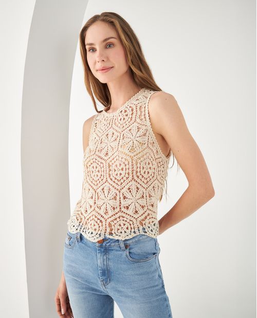 Camisa tejida para mujer