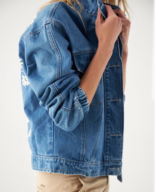 Chaqueta en denim para mujer