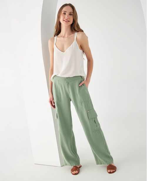 Pantalón bota recta para mujer