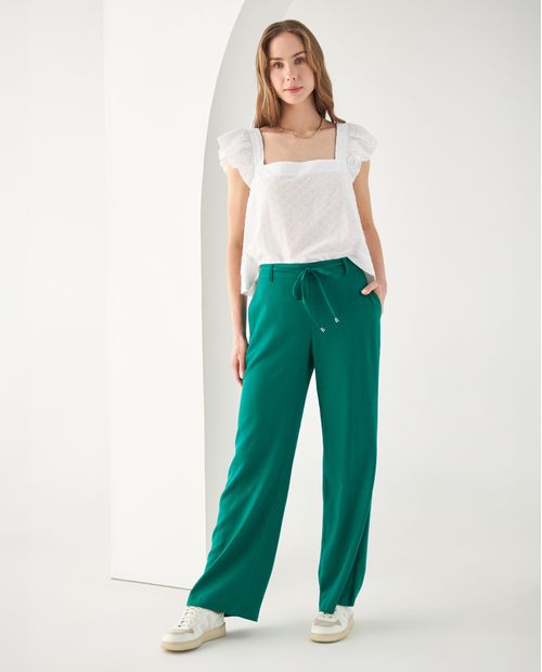 Pantalón bota recta para mujer