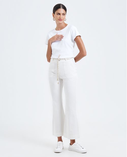 Pantalón tipo chino para mujer