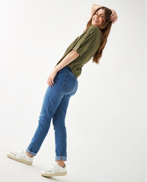 Jean Skinny tono medio para mujer