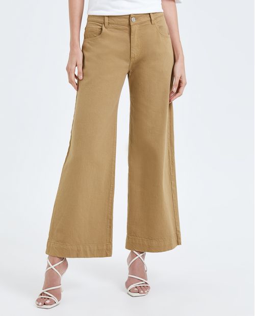 Pantalón bota amplia para mujer