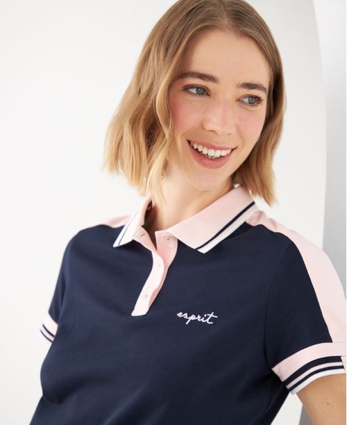 Camiseta tipo polo para mujer