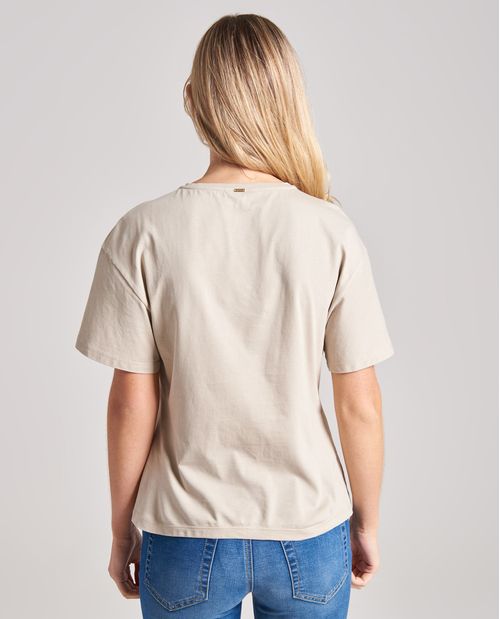Camiseta para mujer 100% algodón