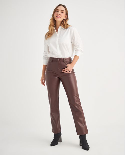 Pantalón con cinco bolsillos para mujer