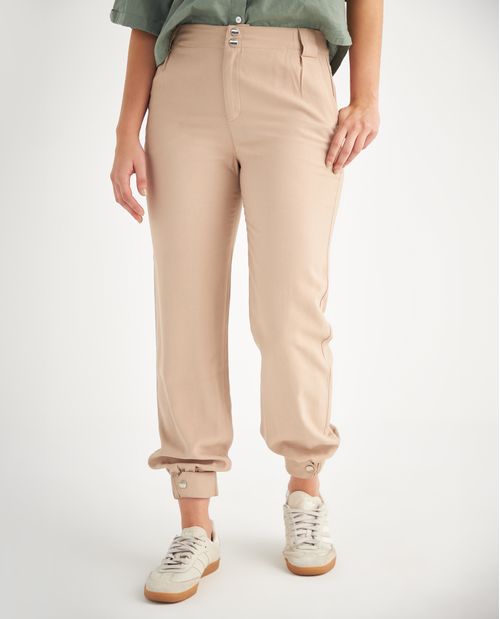 Pantalón de diseño clásico para mujer