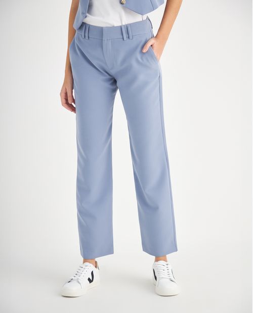 Pantalón clásico recto para mujer