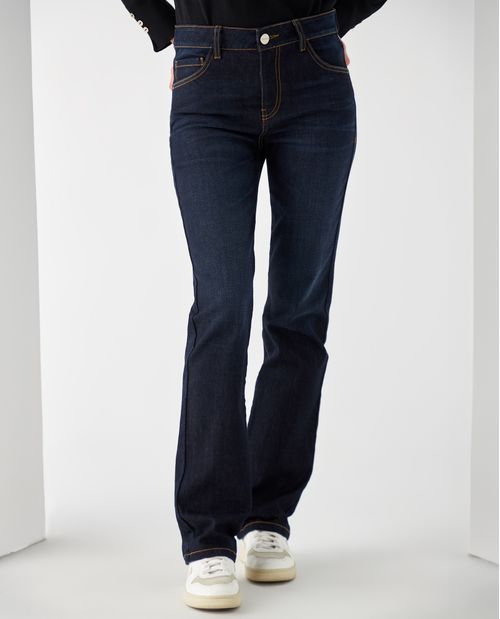 Jean Straight oscuro para mujer