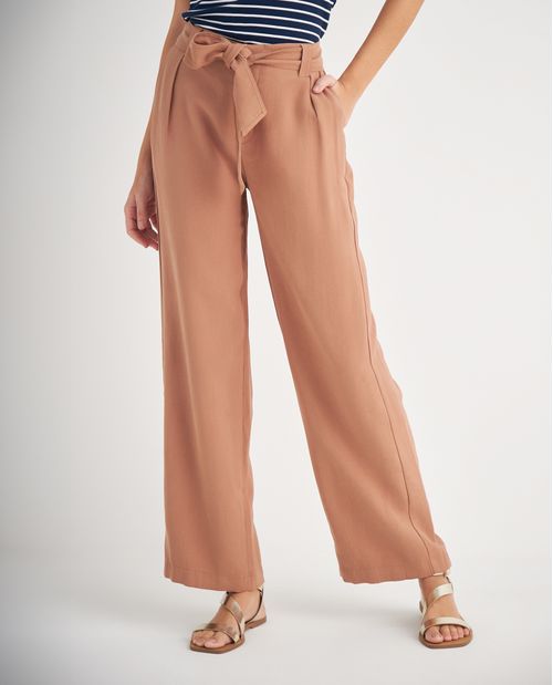 Pantalón de silueta recta para mujer