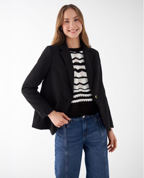 Chaqueta tipo blazer para mujer