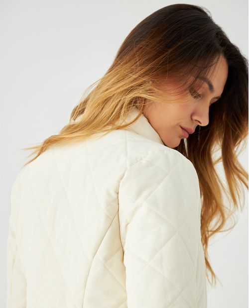 Chaqueta abullonada para mujer