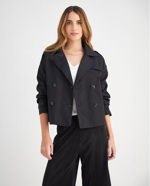 Chaqueta tipo Trench para mujer