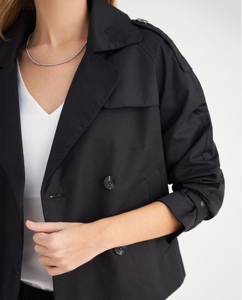 Chaqueta tipo Trench para mujer