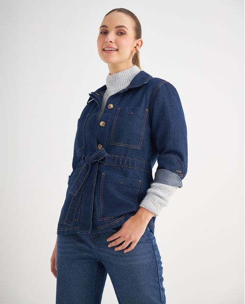 Chaqueta en denim para mujer