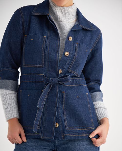 Chaqueta en denim para mujer