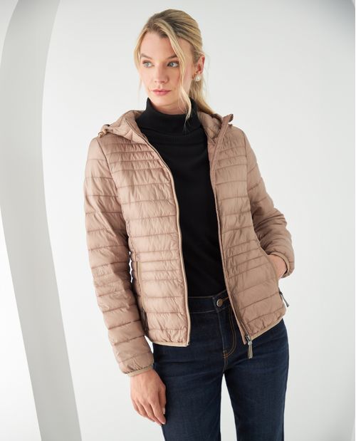 Chaqueta abullonada para mujer