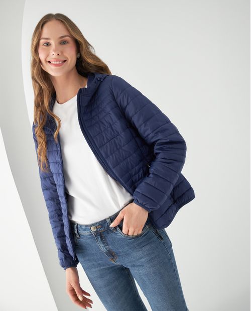 Chaqueta abullonada para mujer