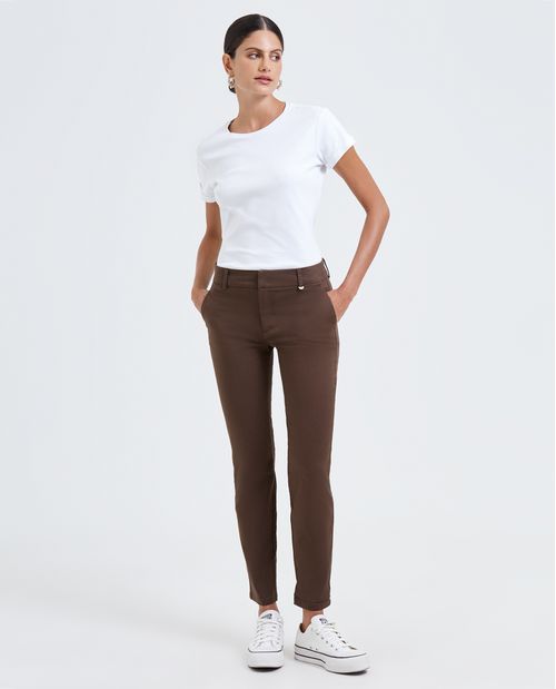 Pantalón para mujer estilo chino Skinnny