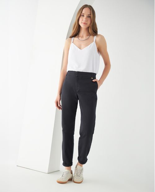 Pantalón para mujer estilo chino Skinnny