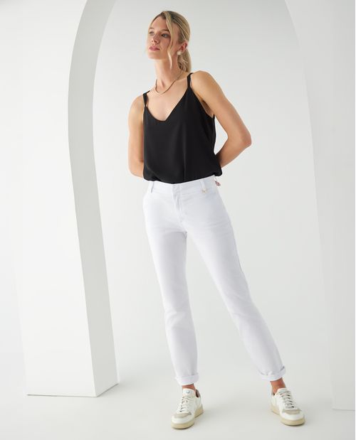 Pantalón para mujer estilo chino Skinnny