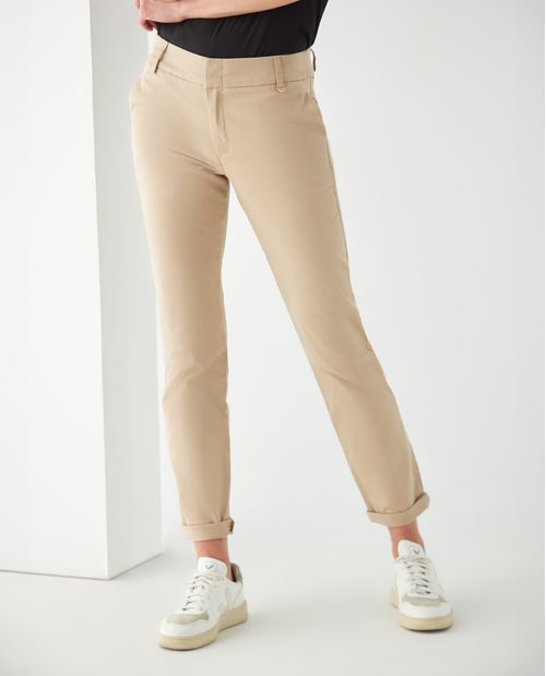 Pantalón para mujer estilo chino Skinnny