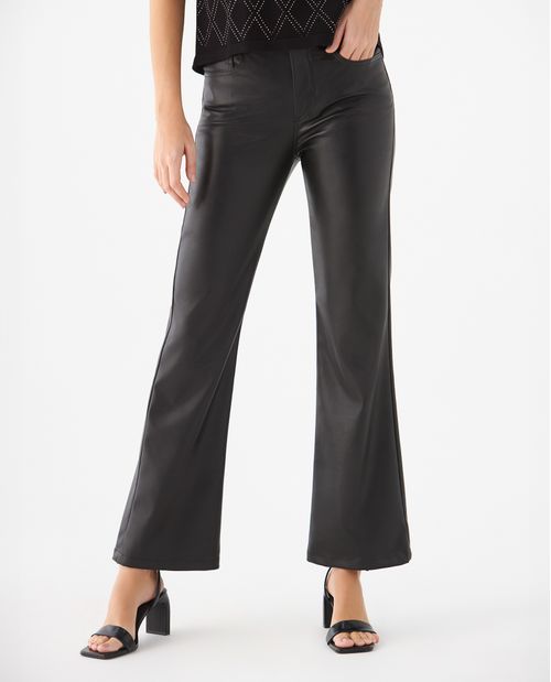 Pantalón tipo cuero para mujer