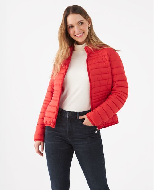 Chaqueta abullonada para mujer