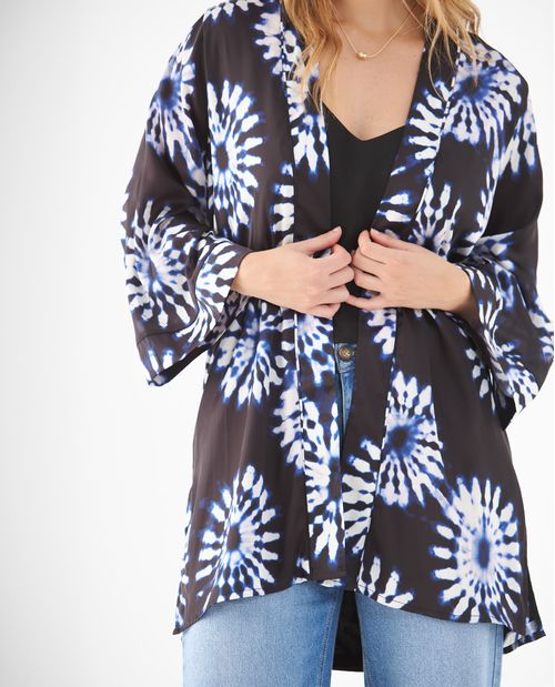 Cardigan manga larga para mujer