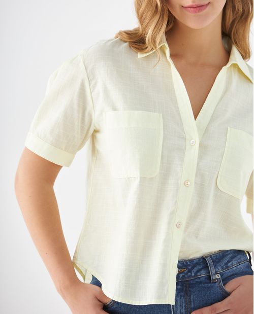Camisa manga corta para mujer
