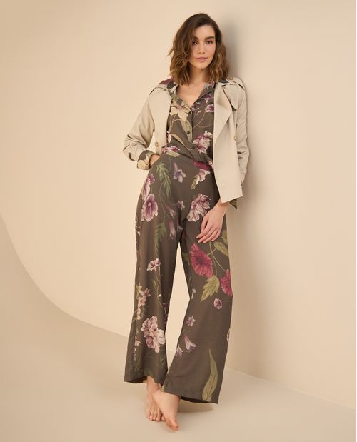 Pantalón de flores para mujer