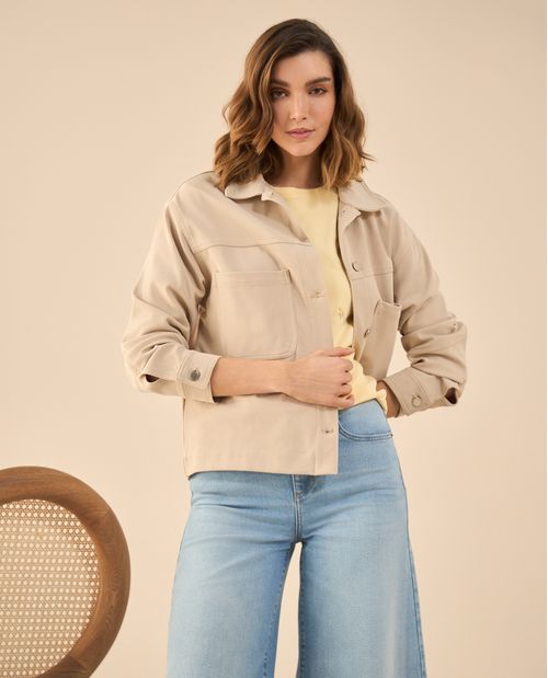 Chaquetas con cortes decorativos para mujer