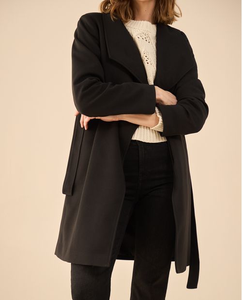 Chaqueta tipo abrigo para mujer