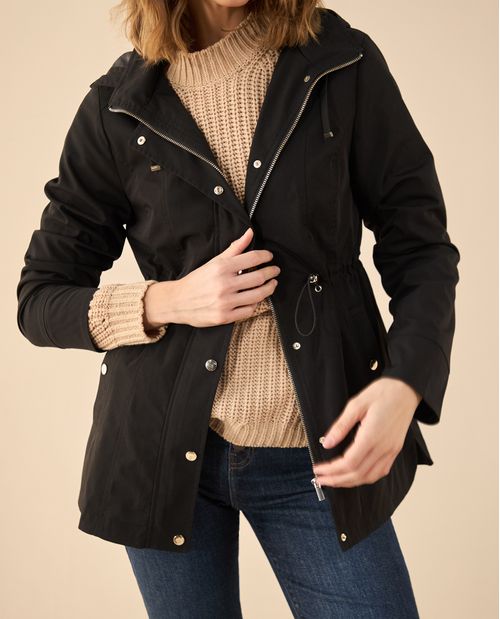 Chaqueta con capucha para mujer