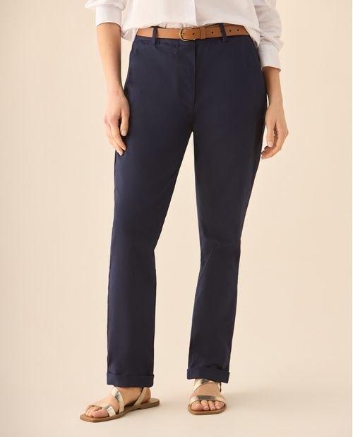 Pantalón con correa para mujer