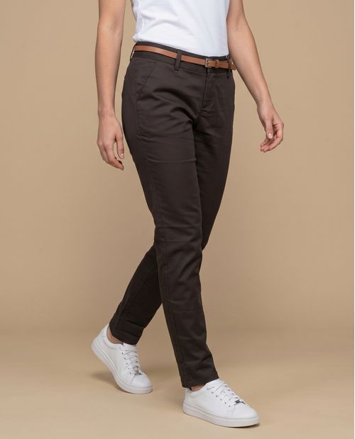 Pantalón tubo weekend corte estilizado